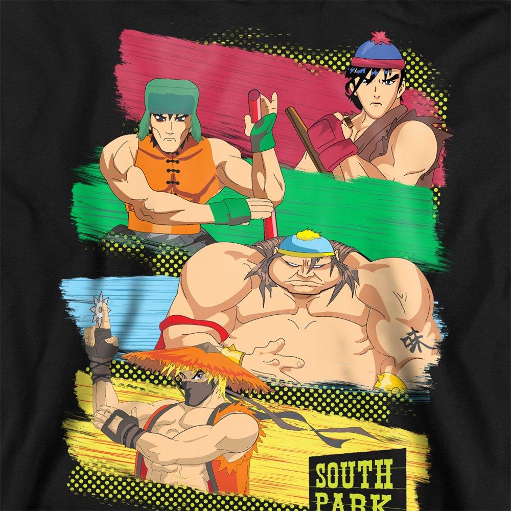 Black - South Park - South Park South Park Anime Crew Sweatshirt Black - 2