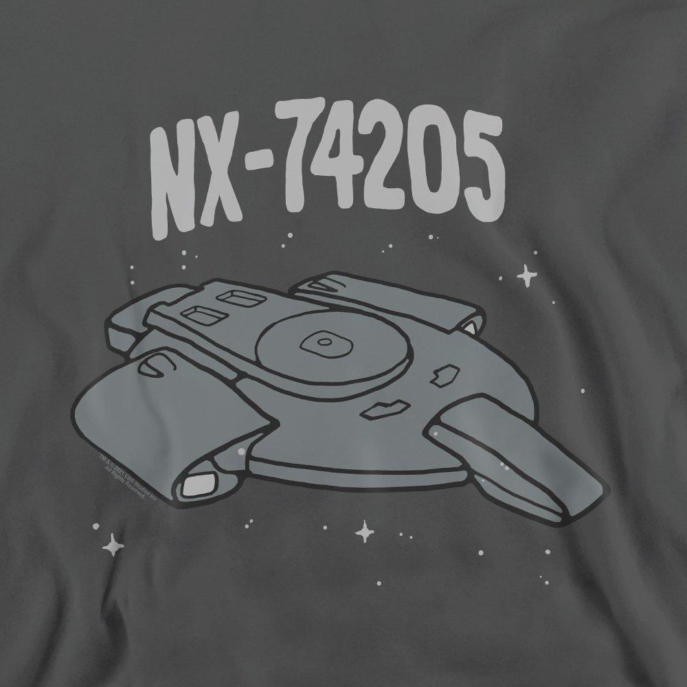 Charcoal - Star Trek - Star Trek The Defiant Crew Sweatshirt Charcoal - 2