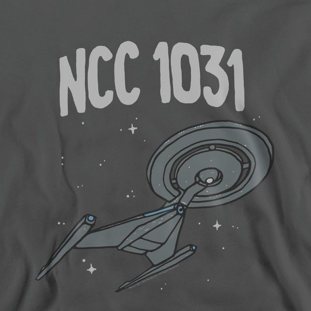 Charcoal - Star Trek - Star Trek The Crossfield Class Crew Sweatshirt Ch - 2