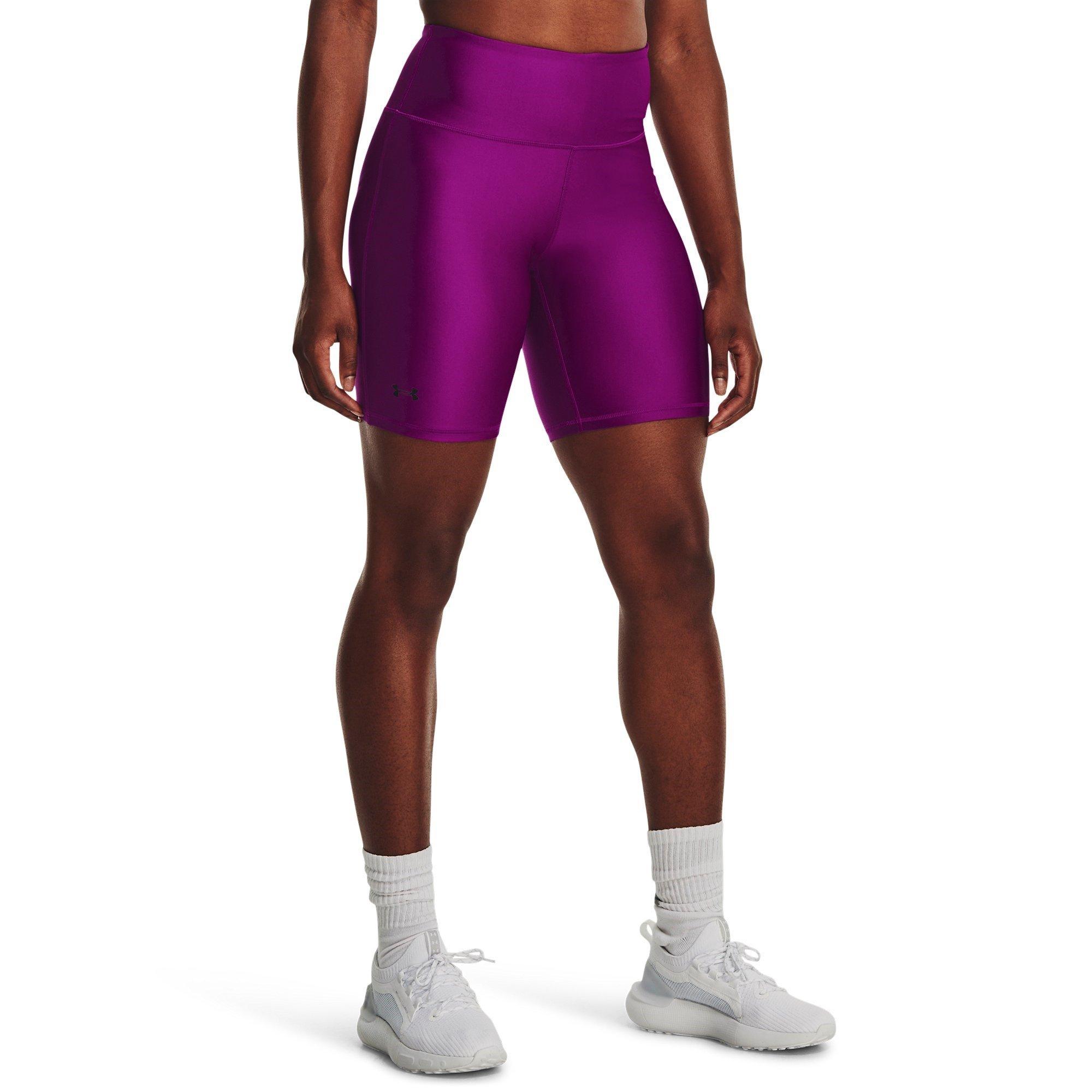 Magenta/Blk - Under Armour - Under HeatGear Bike Womens Baselayer Shorts - 2
