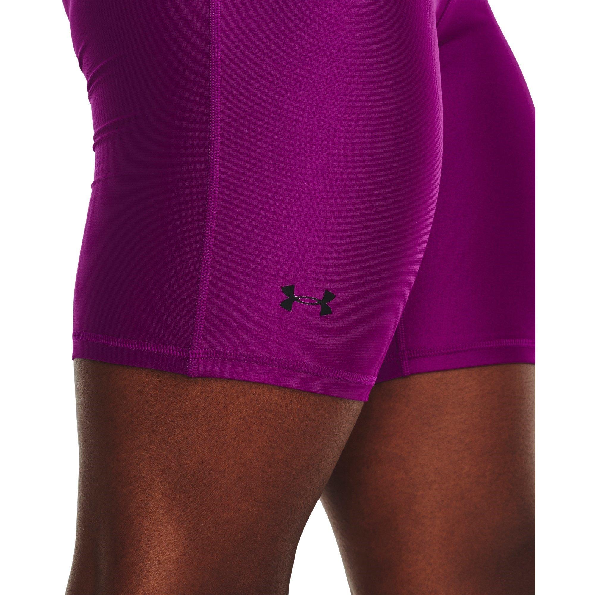 Magenta/Blk - Under Armour - Under HeatGear Bike Womens Baselayer Shorts - 5