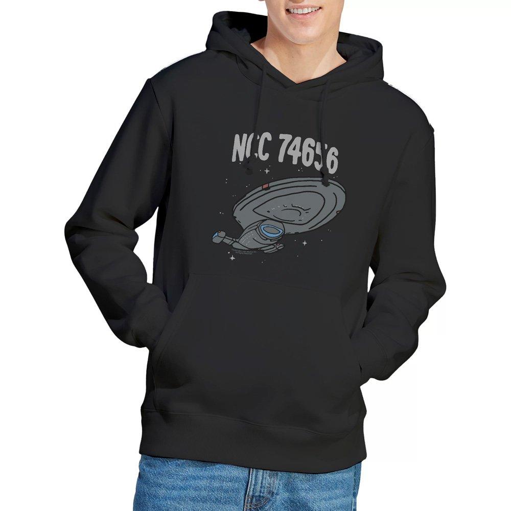 Black - Star Trek - Star Trek The Intrepid Class Unisex Hoodie Black - 1