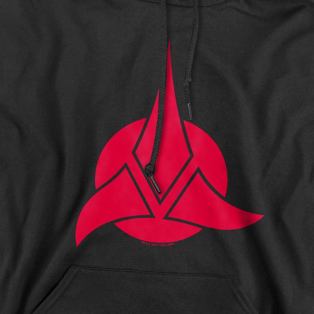 Black - Star Trek - Star Trek Klingon Logo Hoodie Black - 2