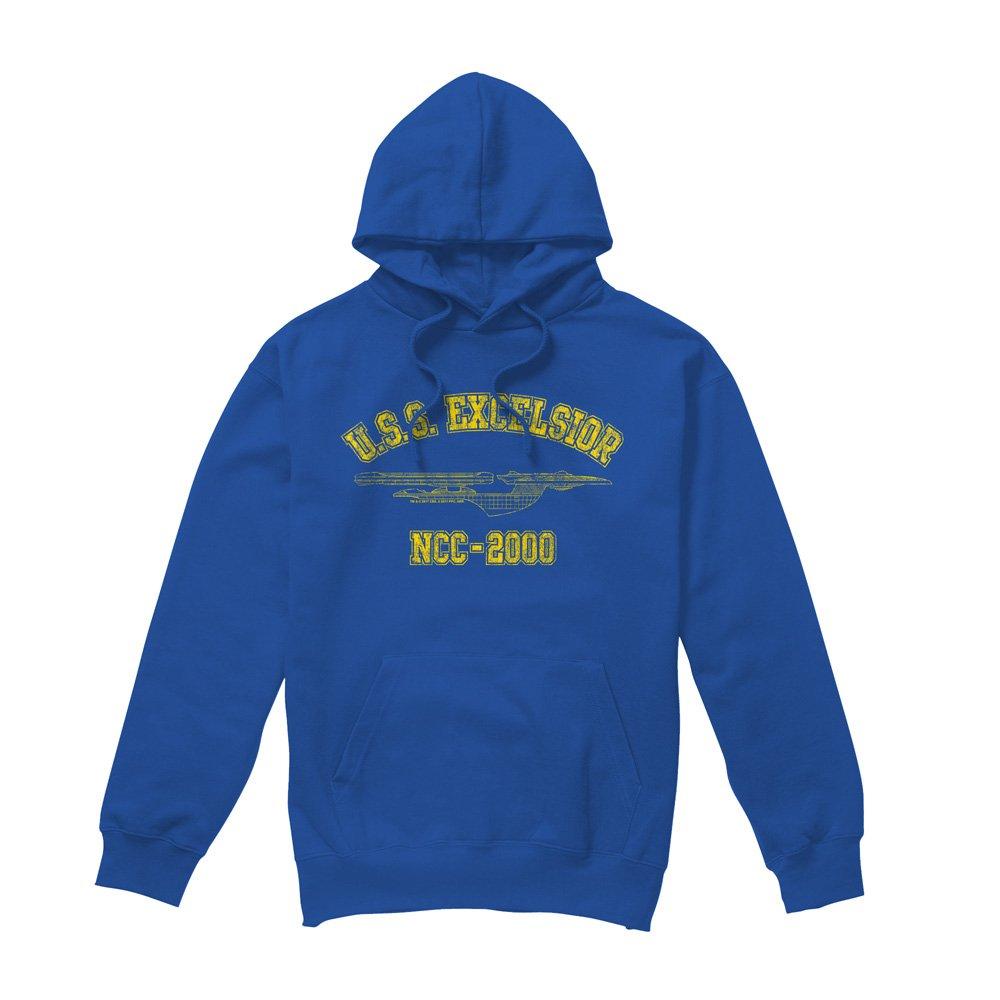 Royal - Star Trek - Star Trek Excelsior Athletic Hoddie Royal Blue - 4