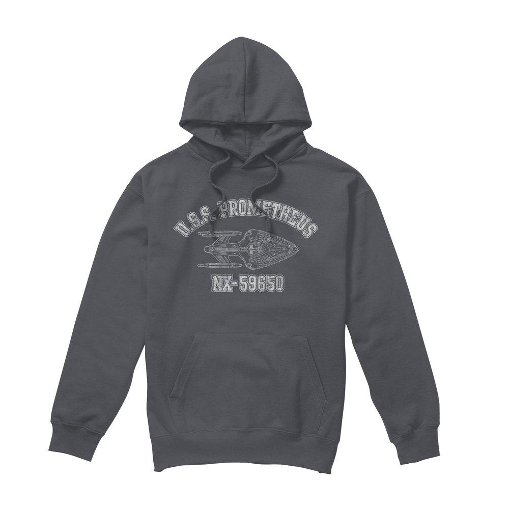 Charcoal - Star Trek - Star Trek Prometheus Athletic Hoddie Charcoal - 4