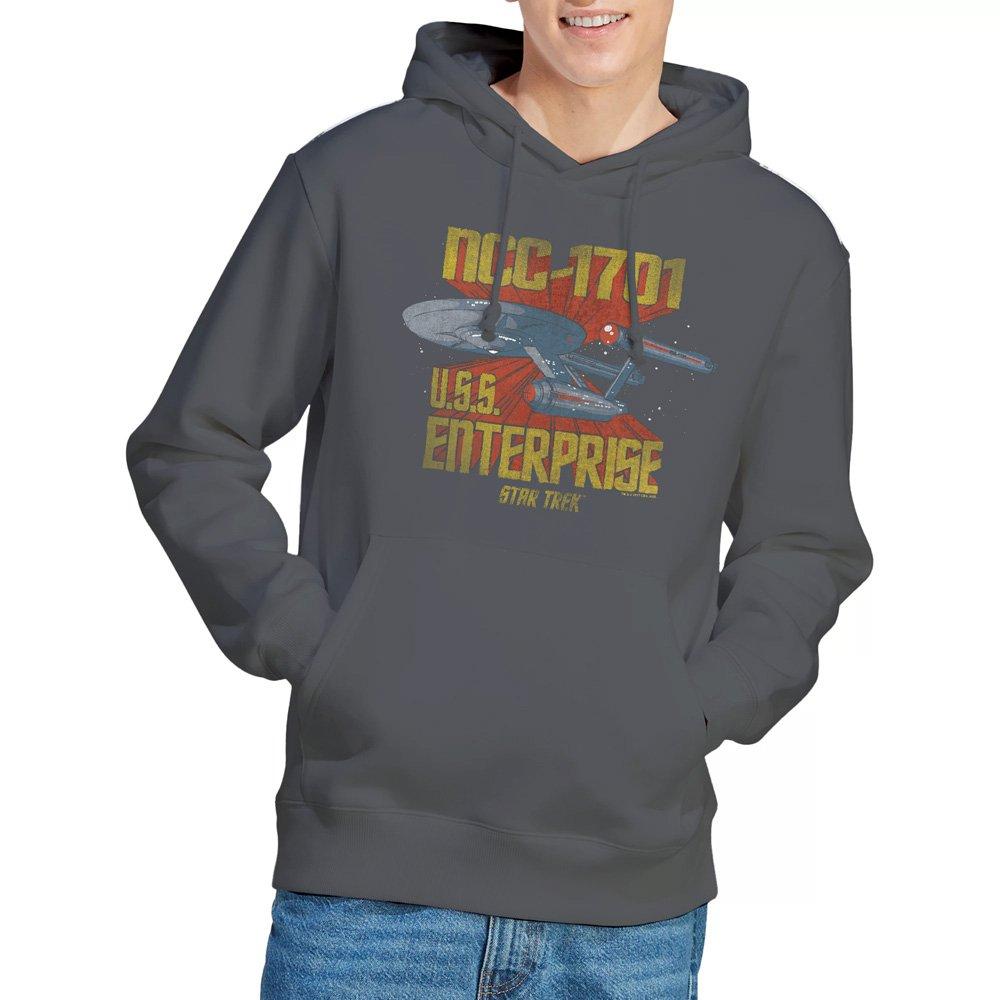 Charcoal - Star Trek - Star Trek Ncc1701 Hoddie Charcoal - 1