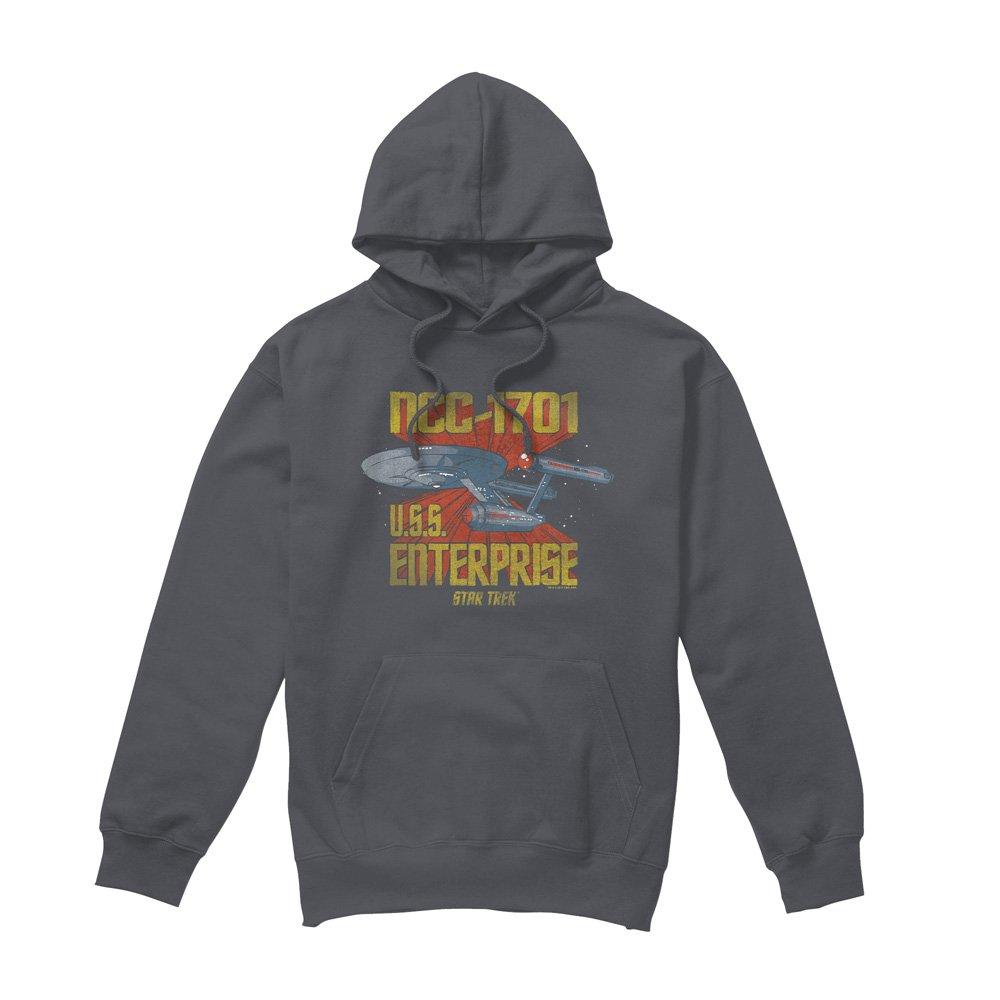 Charcoal - Star Trek - Star Trek Ncc1701 Hoddie Charcoal - 4
