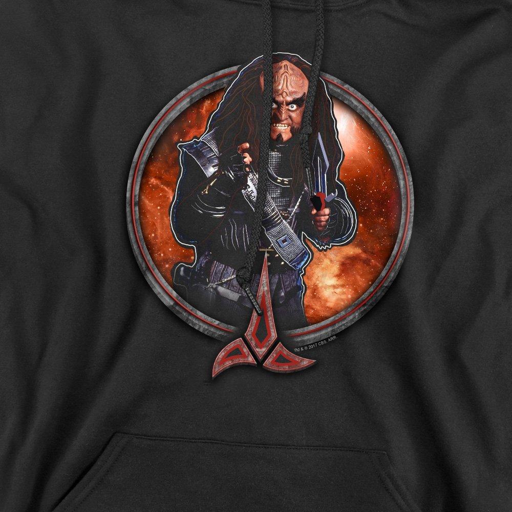 Black - Star Trek - Star Trek Gowron Hoddie Black - 2