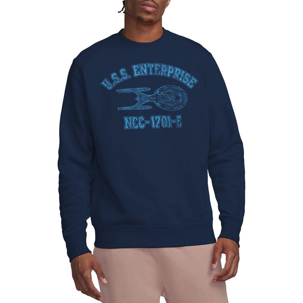 Navy - Star Trek - Star Trek Enterprise E Athletic-Crew Sweatshirt N - 1