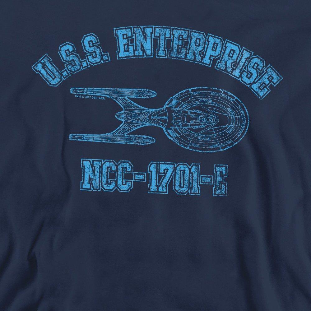 Navy - Star Trek - Star Trek Enterprise E Athletic-Crew Sweatshirt N - 2