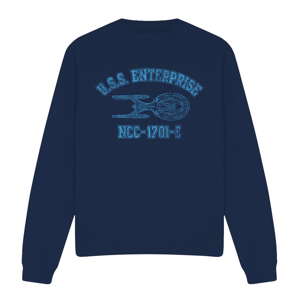 Navy - Star Trek - Star Trek Enterprise E Athletic-Crew Sweatshirt N - 4