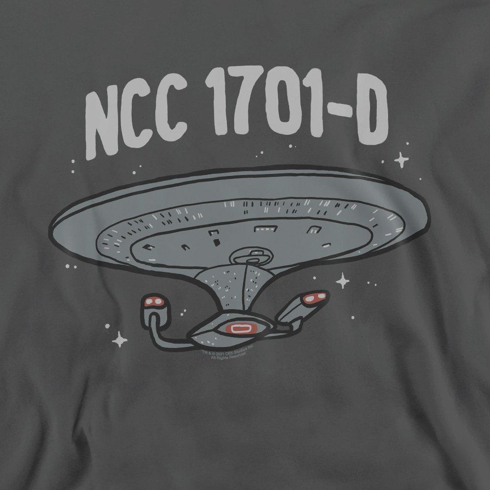 Charcoal - Star Trek - Star Trek The Next Generaton Crew Sweatshirt Char - 2