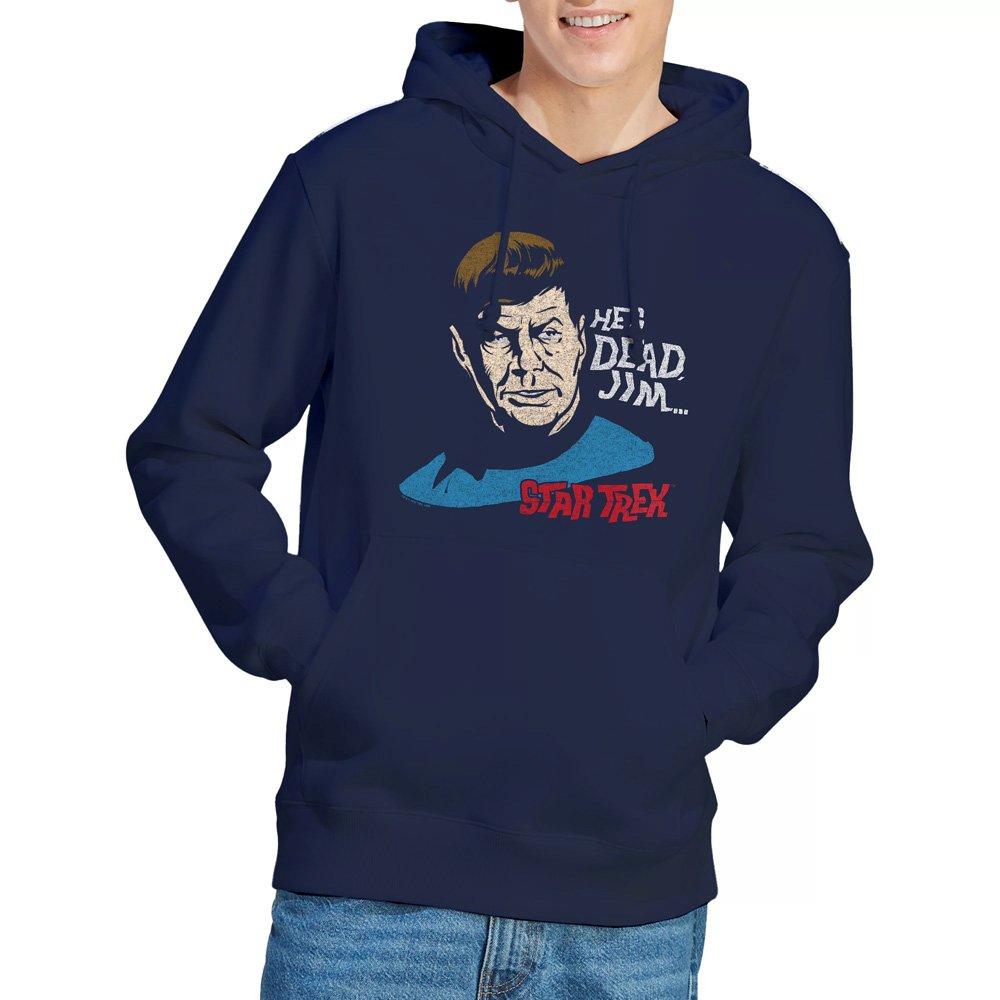 Navy - Star Trek - Star Trek He'S Dead Jim Unisex Hoodie Navy - 1