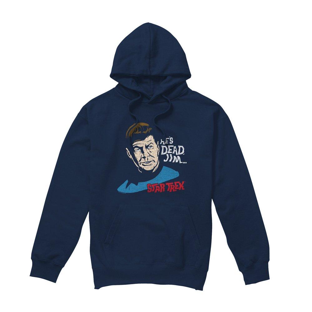 Navy - Star Trek - Star Trek He'S Dead Jim Unisex Hoodie Navy - 4