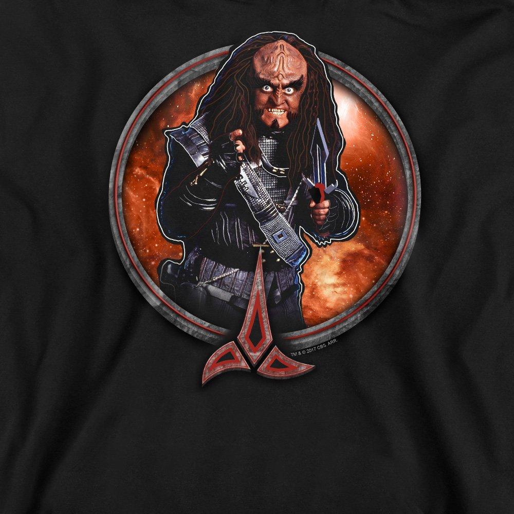Black - Star Trek - Star Trek Gowron Crew Sweatshirt Black - 2