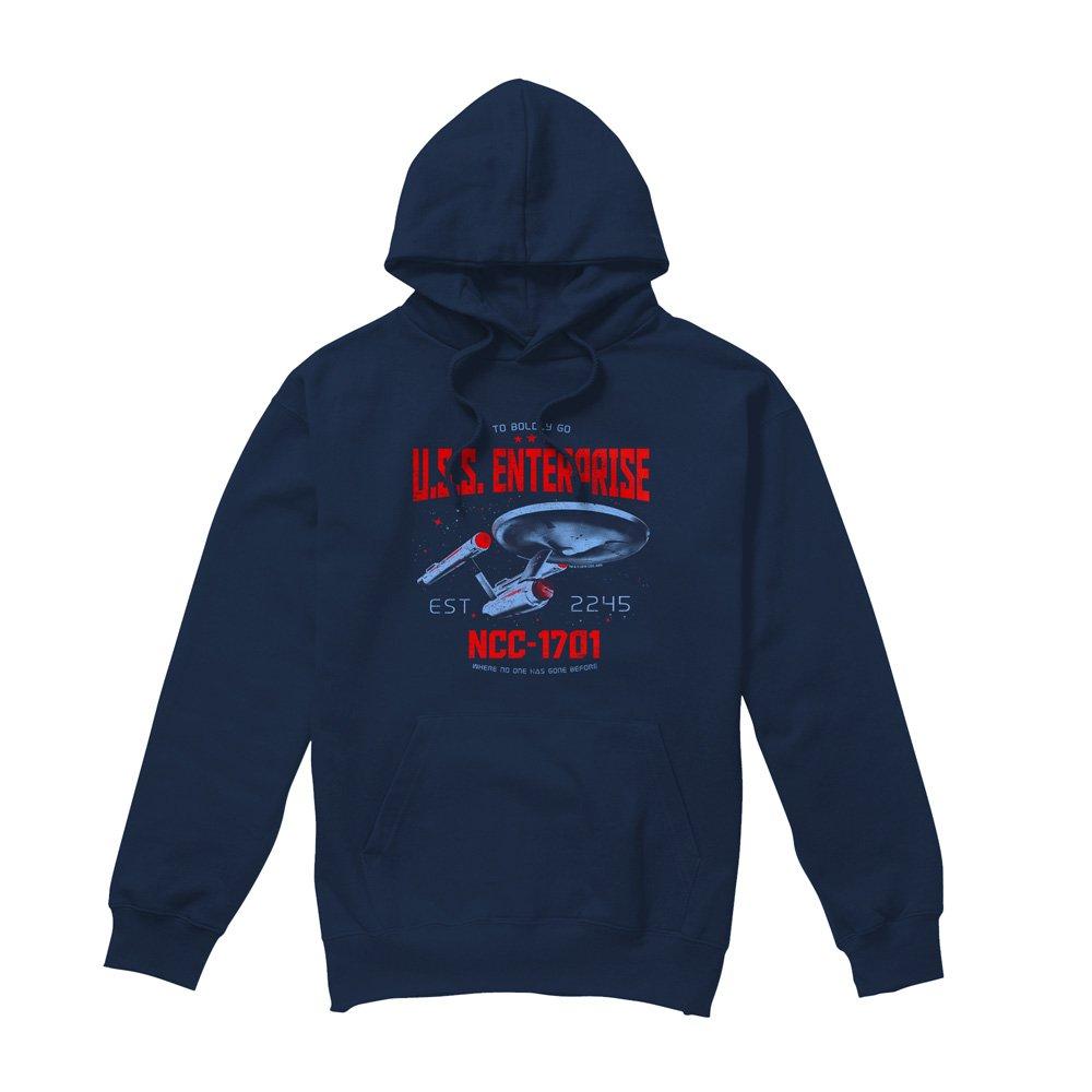 Navy - Star Trek - Star Trek Stardate 2245 Unisex Hoodie Navy - 4