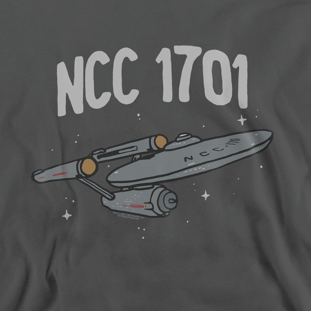 Charcoal - Star Trek - Star Trek The First Enterprise Crew Sweatshirt Ch - 2