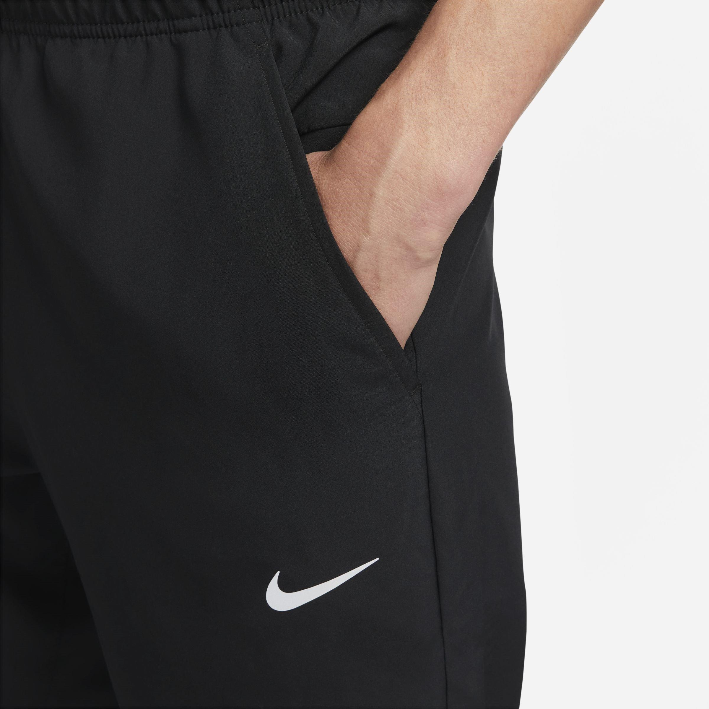 Black/Ref.Silv - Nike - Form Mens Dri FIT Open Hem Versatile Performance Pants - 3