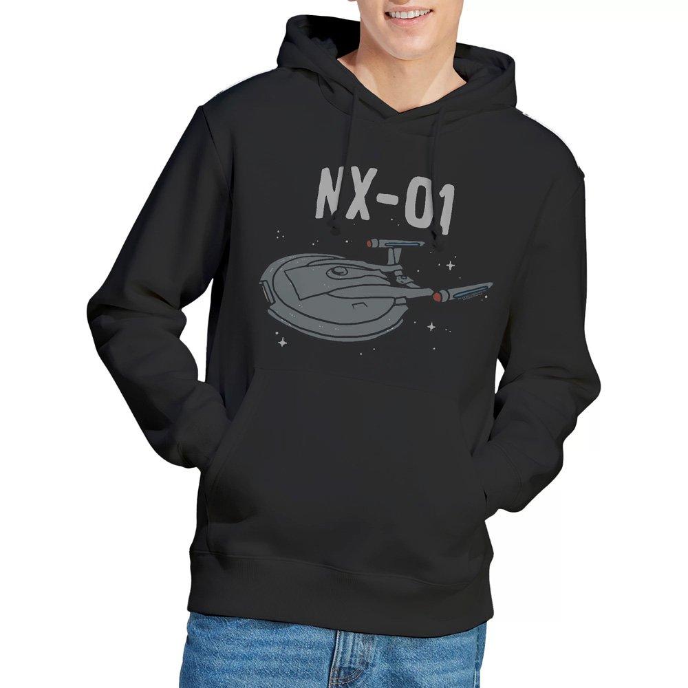 Black - Star Trek - Star Trek The Og Nx Class Unisex Hoodie Black - 1