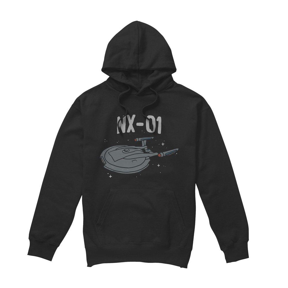 Black - Star Trek - Star Trek The Og Nx Class Unisex Hoodie Black - 4