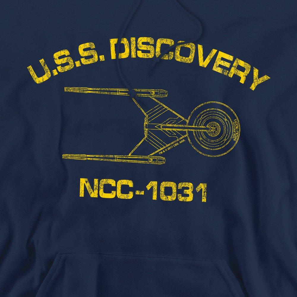Navy - Star Trek - Star Trek Discovery Discovery Athletic Unisex Hood - 2