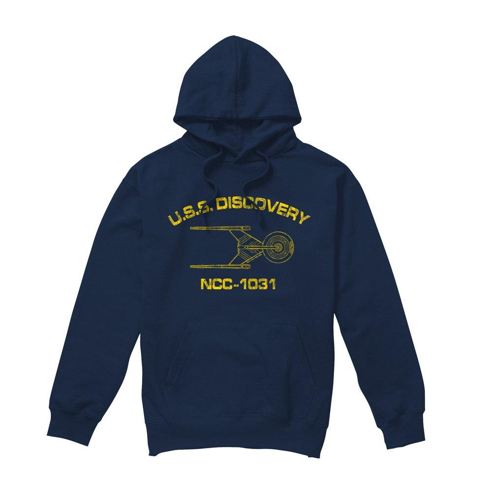Navy - Star Trek - Star Trek Discovery Discovery Athletic Unisex Hood - 4
