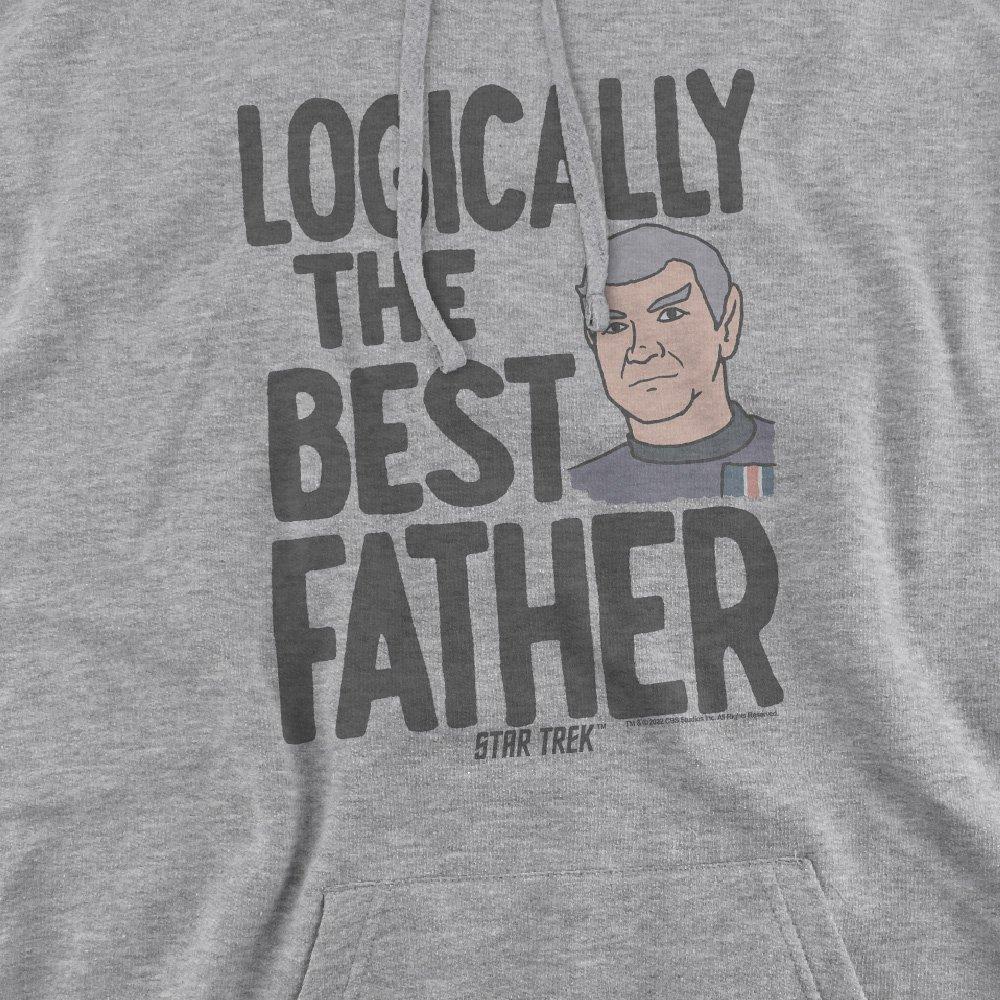 Light Grey - Star Trek - Star Trek Star Trek Logically The Best Father Unis - 2