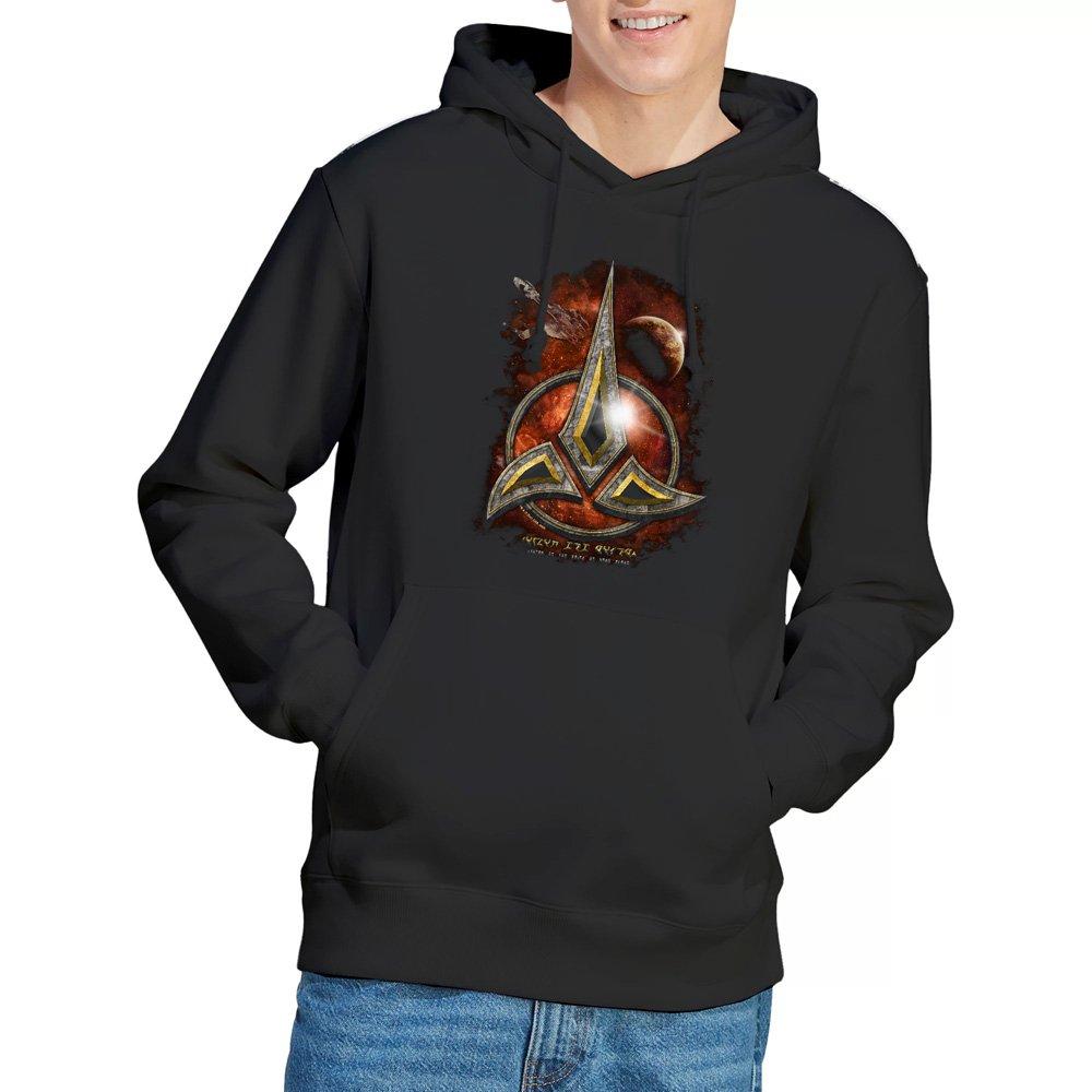 Black - Star Trek - Star Trek Klingon Crest Hoddie Black - 1