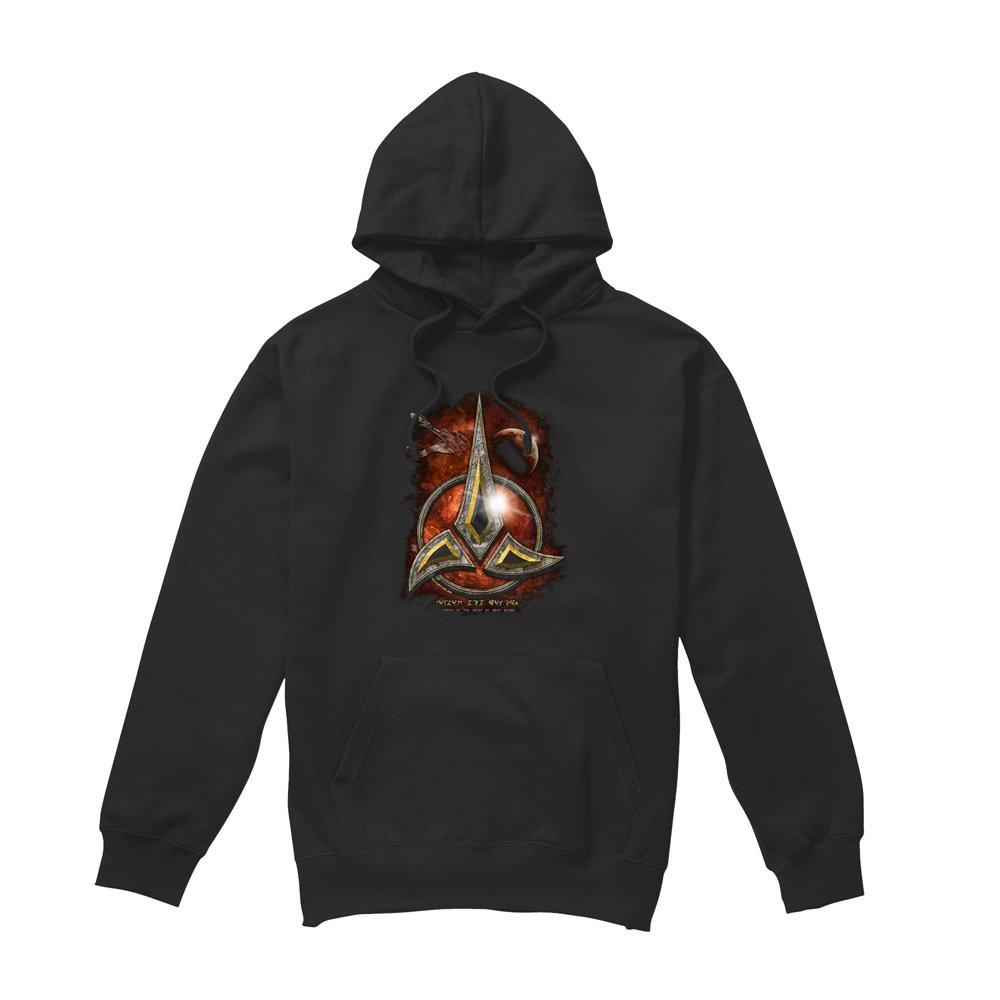 Black - Star Trek - Star Trek Klingon Crest Hoddie Black - 4