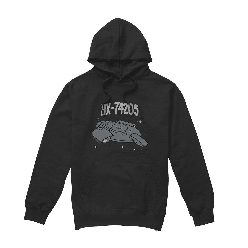 Black - Star Trek - Star Trek The Defiant Unisex Hoodie Black - 4