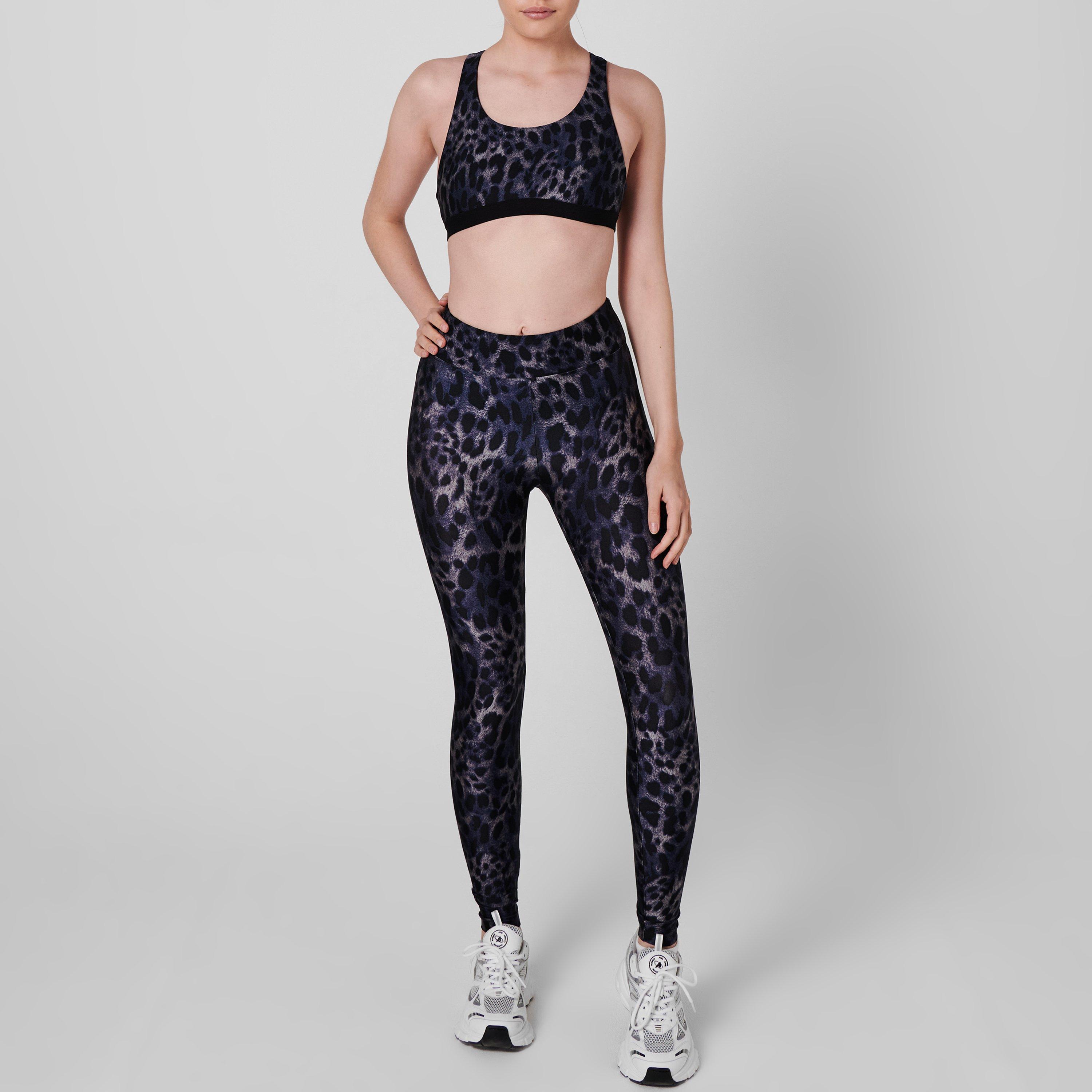 Blue Cheetara - Koral - Drive High Rise Leggings - 2