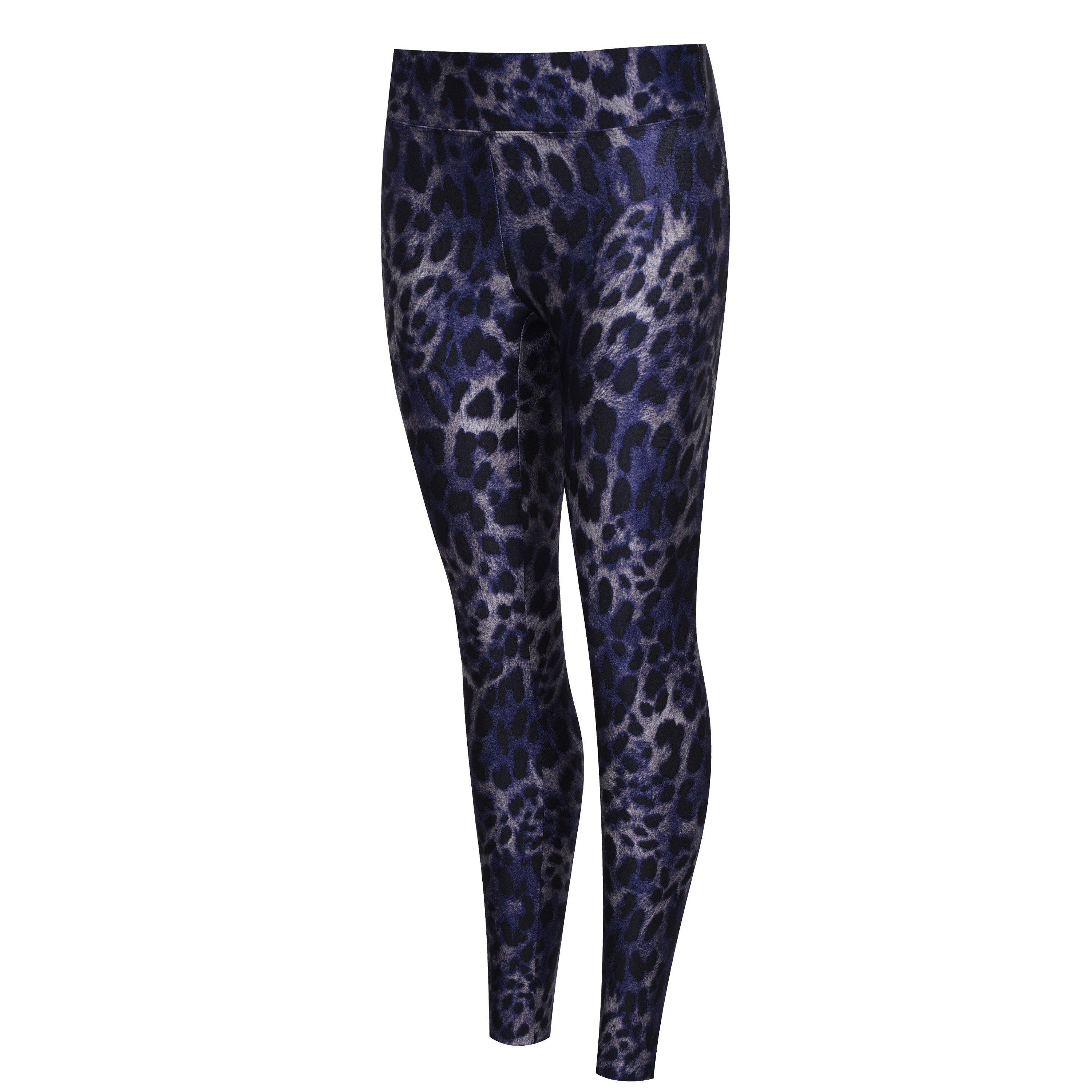 Blue Cheetara - Koral - Drive High Rise Leggings - 7
