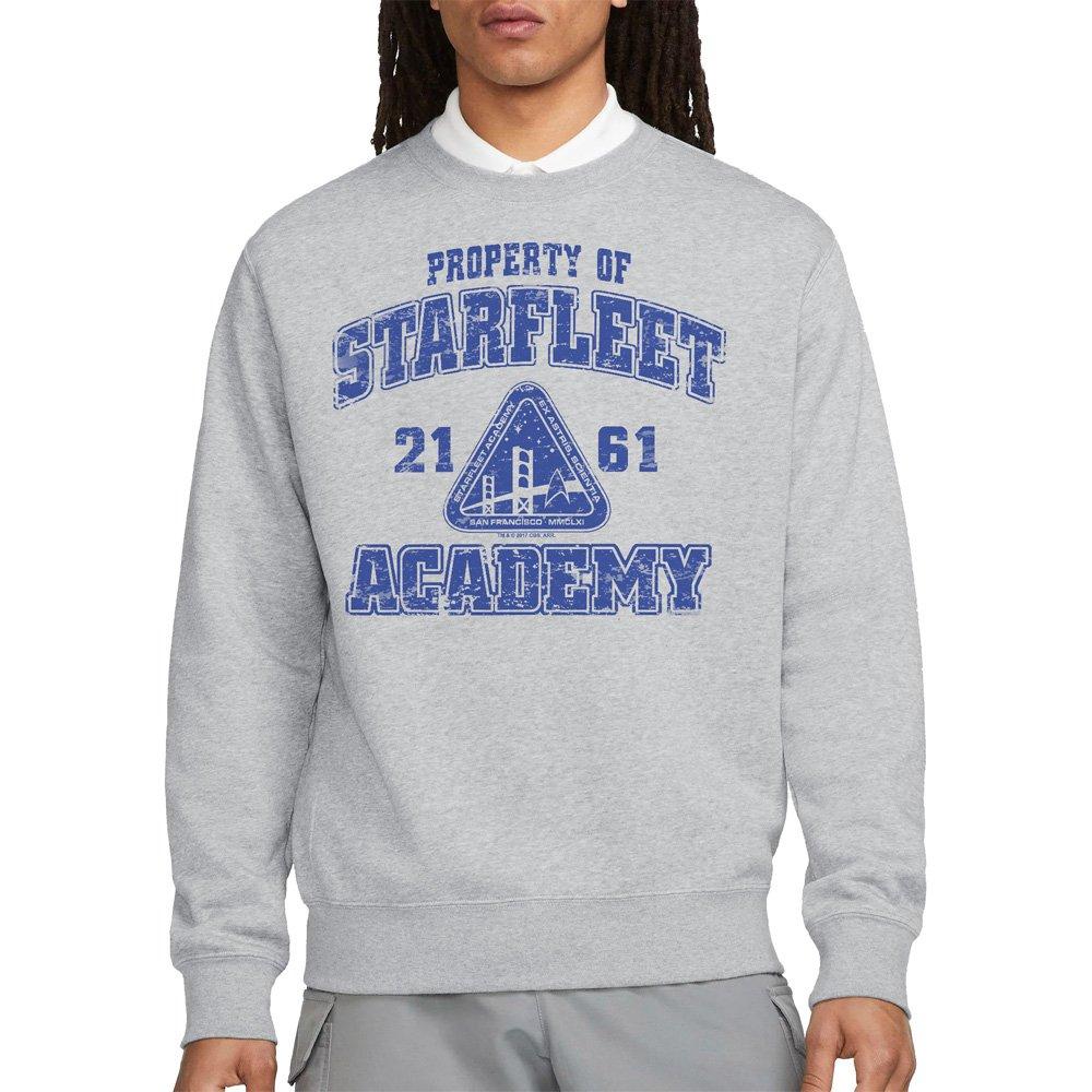 Grey - Star Trek - Star Trek Old School Sweatshirt Athletic Heather - 1