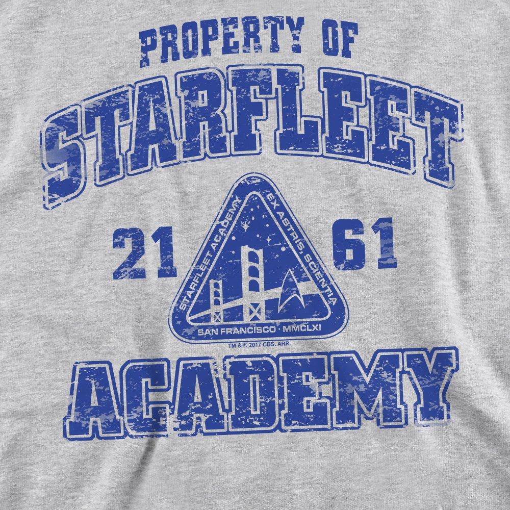 Grey - Star Trek - Star Trek Old School Sweatshirt Athletic Heather - 2