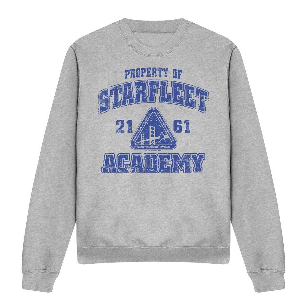 Grey - Star Trek - Star Trek Old School Sweatshirt Athletic Heather - 4