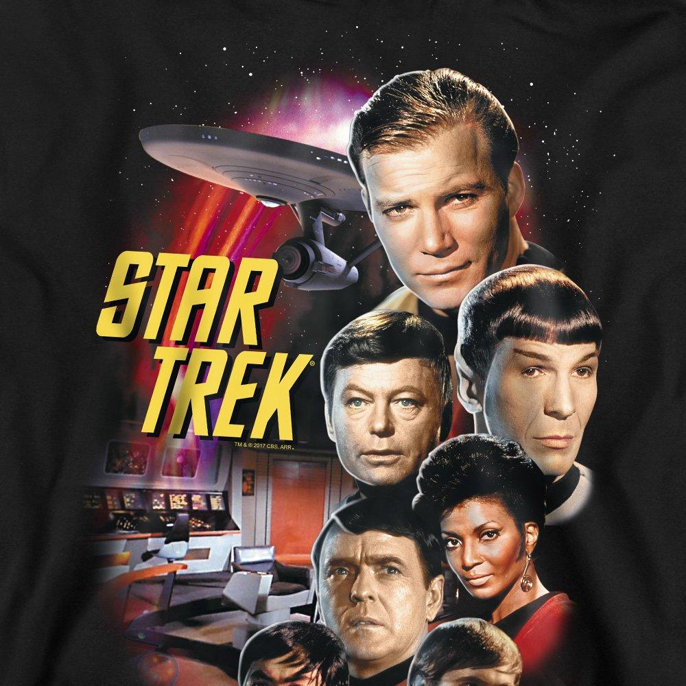Black - Star Trek - St Original The Classic Crew Crew Sweatshirt Blac - 2