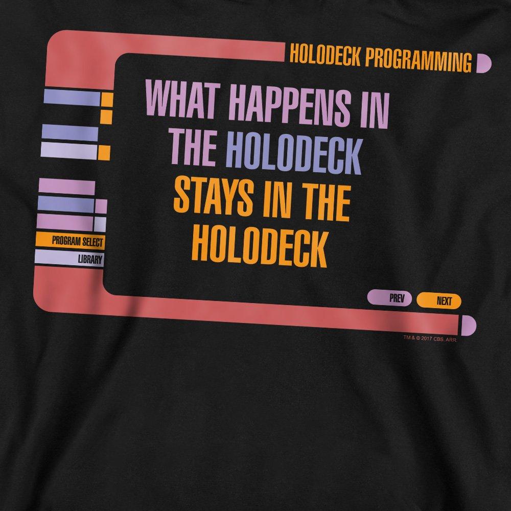 Black - Star Trek - Star Trek Holodeck Secrets Crew Sweatshirt Black - 2