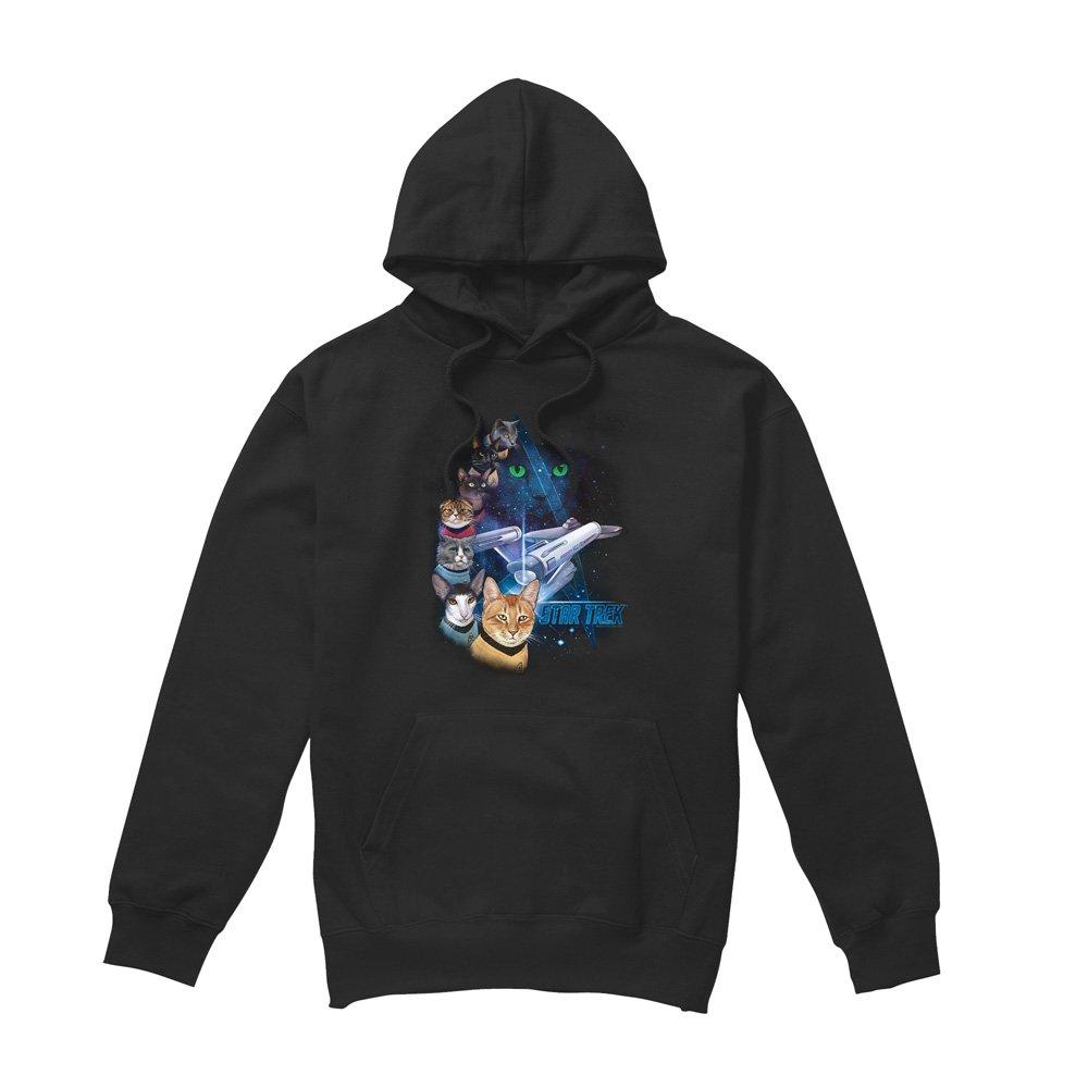 Black - Star Trek - Star Trek Feline Galaxy Hoodie Black - 4