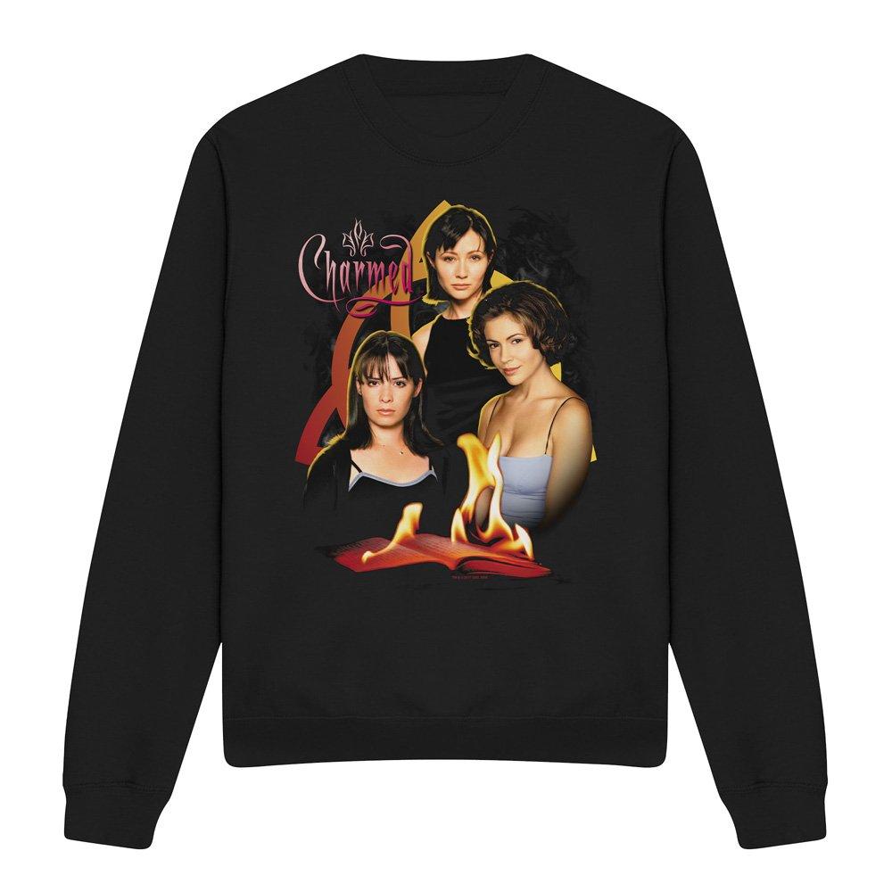 Black - Other - Charmed Original Three Crew Sweatshirt Black - 4