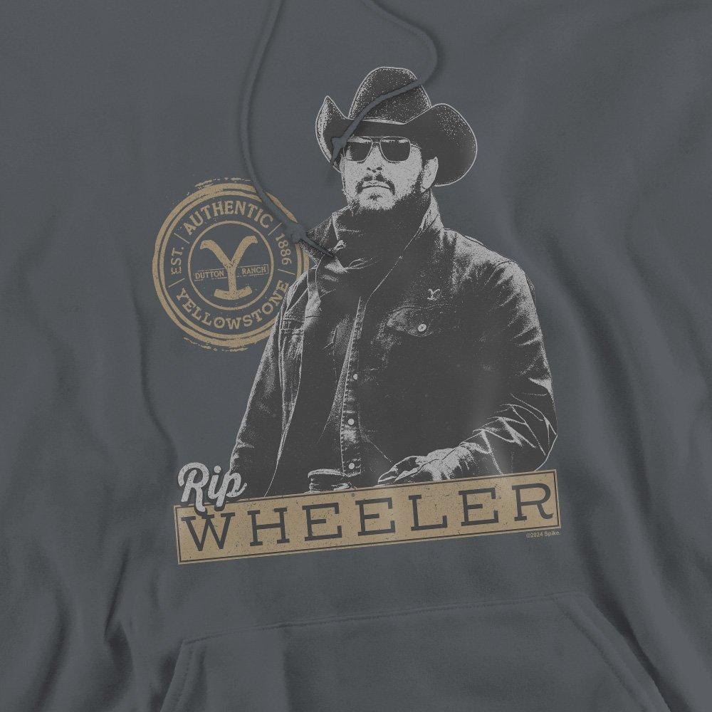 Charcoal - Other - Yellowstone Rip Wheeler Unisex Hoodie Charcoal - 2