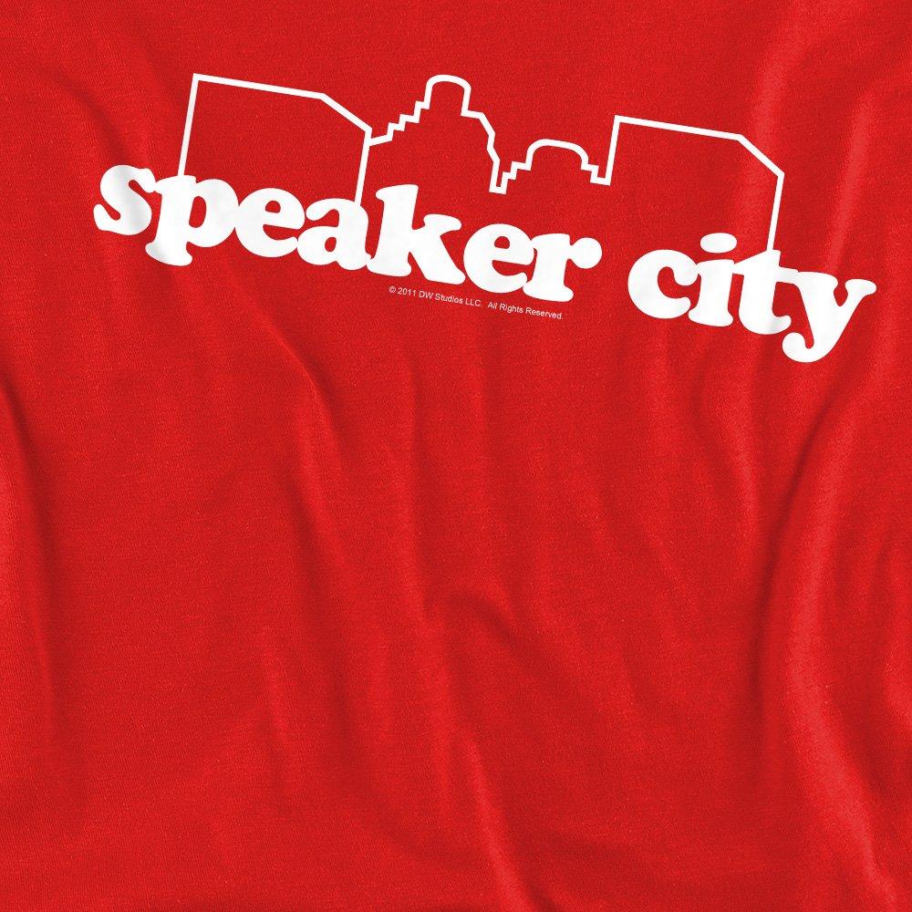 Red - Other - Old School Speaker City Logo Crew Sweatshirt Red - 2