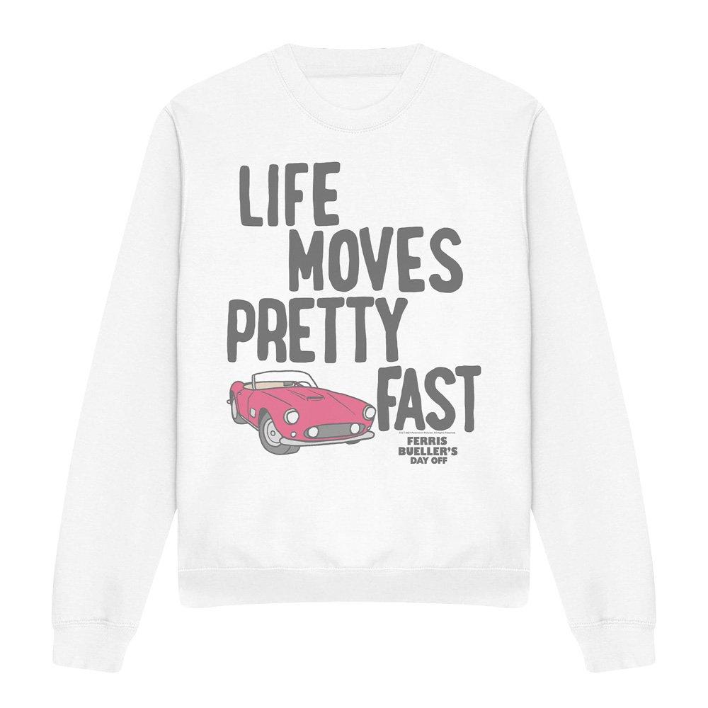 White - Other - Ferris Bueller The Slow Down Unisex Crew Sweatshir - 4