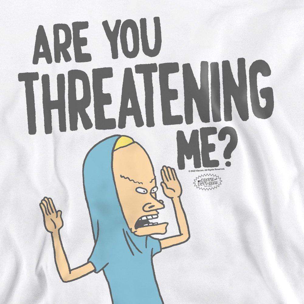 White - Other - MTV Are You Threatening Me? Unisex Crew Sweatshirt - 2