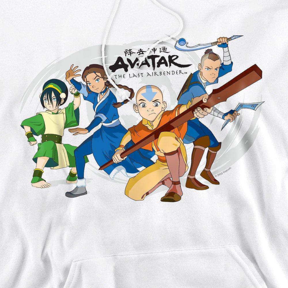 White - Other - Avatar The Last Airbender Avatars Group Hoddie Wh - 2