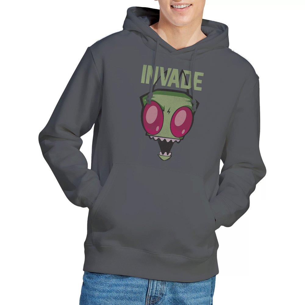 Other Invader Zim Invade Hoddie Charcoal
