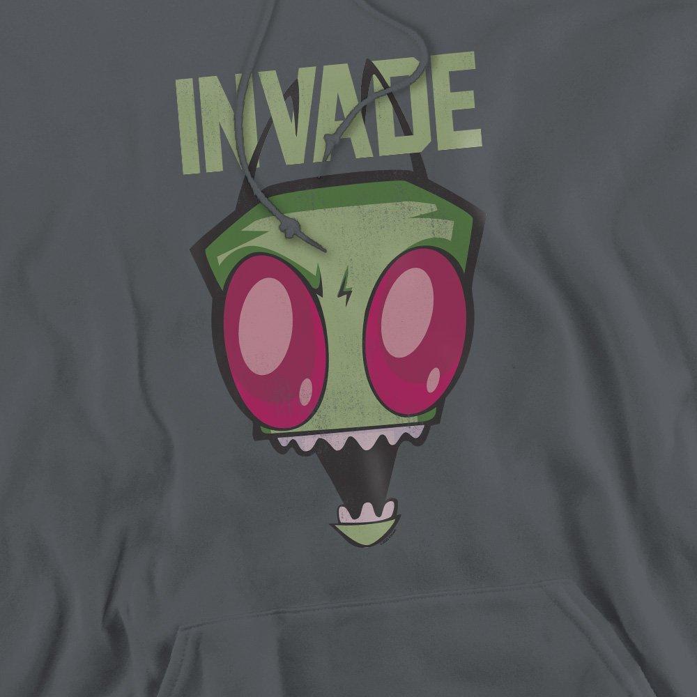 Charcoal - Other - Invader Zim Invade Hoddie Charcoal - 2