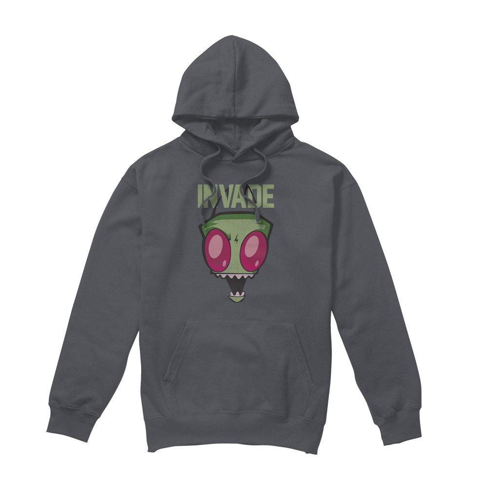 Charcoal - Other - Invader Zim Invade Hoddie Charcoal - 4