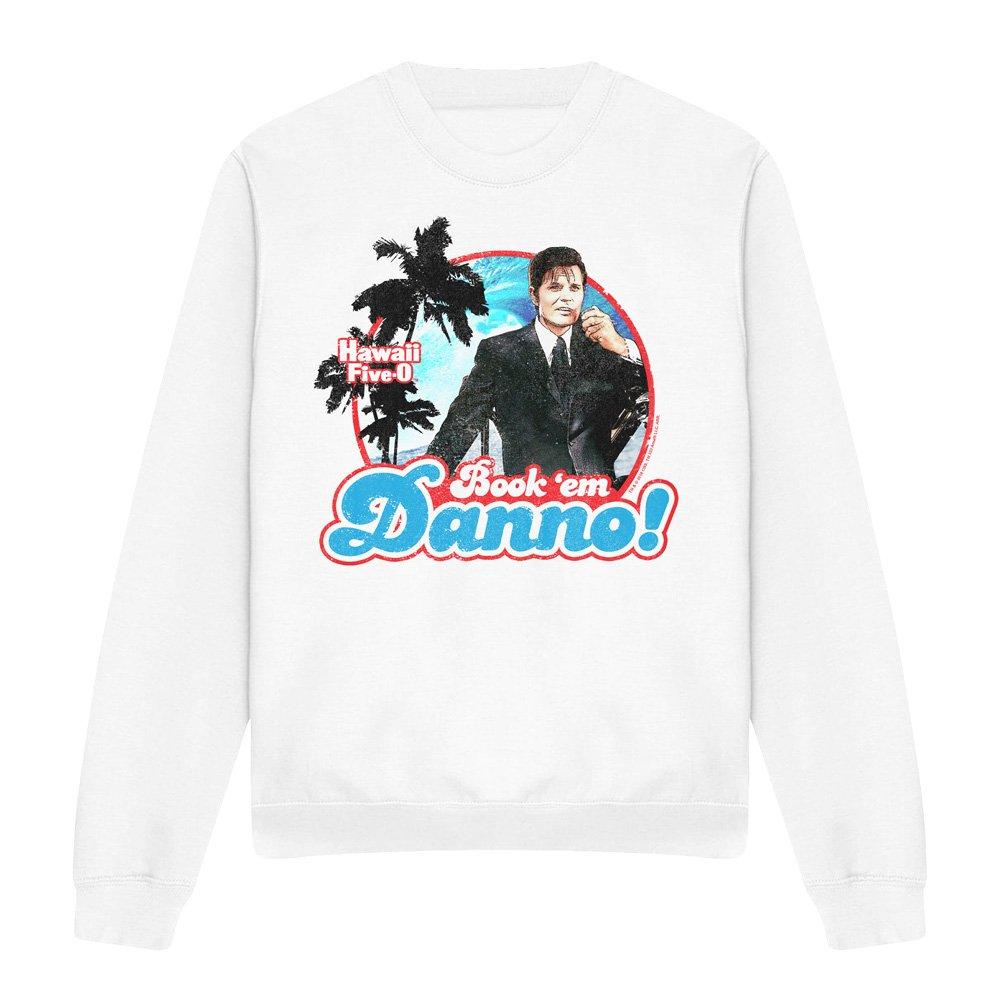 White - Other - Hawaii 5 0 Book Em Danno Crew Sweatshirt White - 4