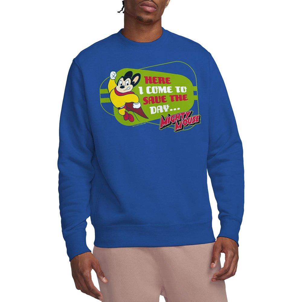 Royal - Other - Mighty Mouse Here I Come Crew Sweatshirt Royal Bl - 1