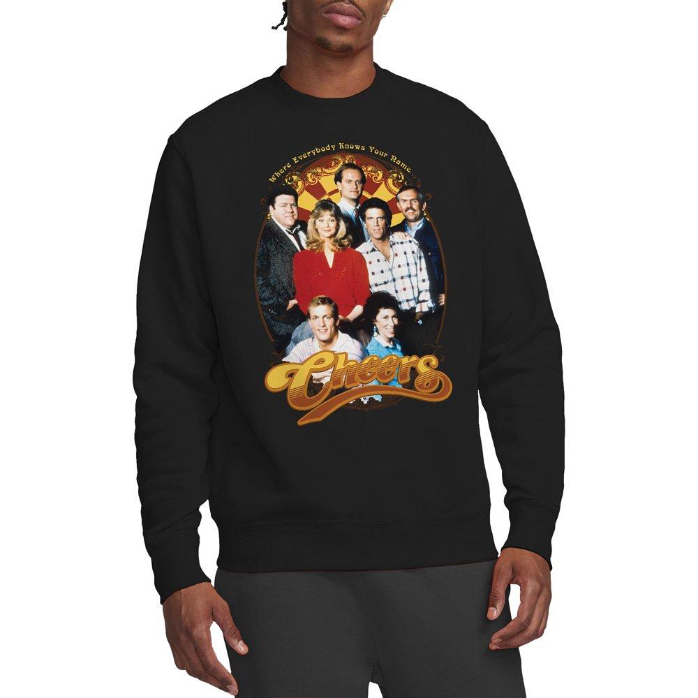 Black - Other - Cheers Group Shot Crew Sweatshirt Black - 1